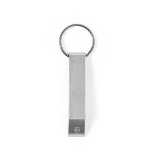 Opener Sleutelring Mixe blauw Graveren