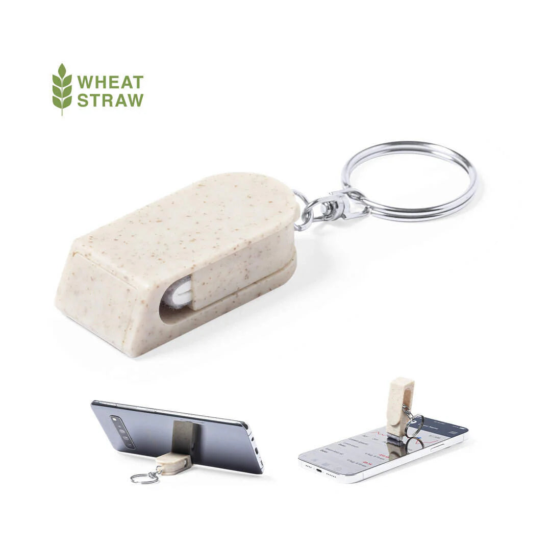 sleutelhanger met schermreiniger sample