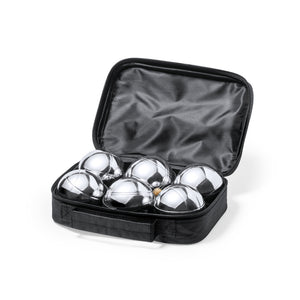 Spel Petanque Boliche zilver onbedrukt