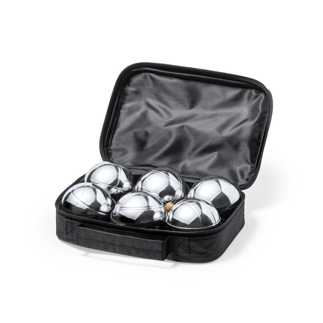Spel Petanque Boliche zilver onbedrukt
