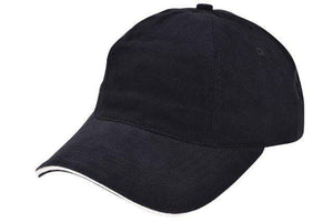 Cap geborsteld katoen blauw 1 kleur tr 2068