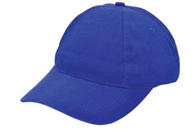 Cap geborsteld katoen rood 1 kleur tr 2077