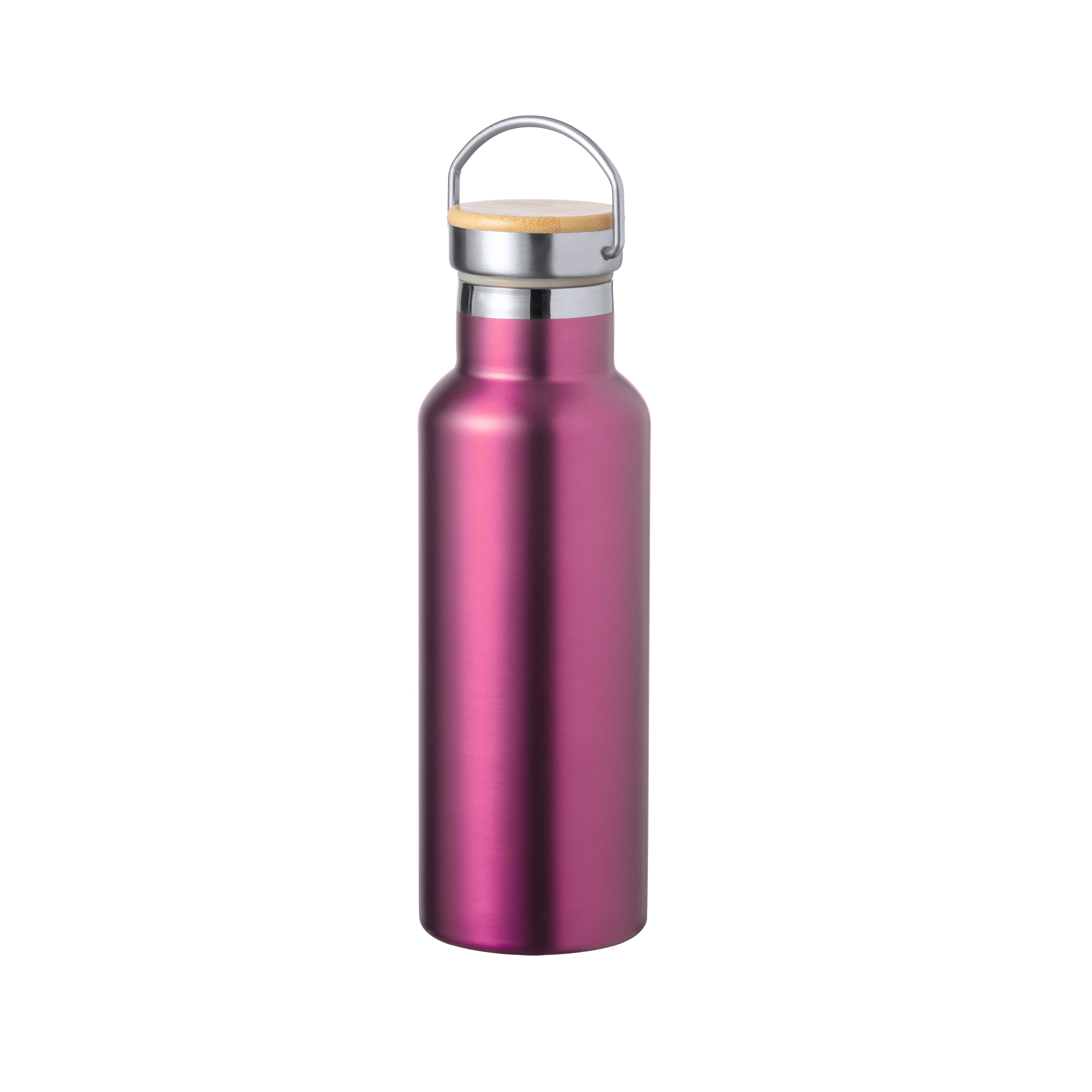 Geïsoleerde fles Naxel fuchsia 1 kleur