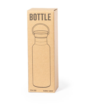 Geïsoleerde fles Naxel wit onbedrukt