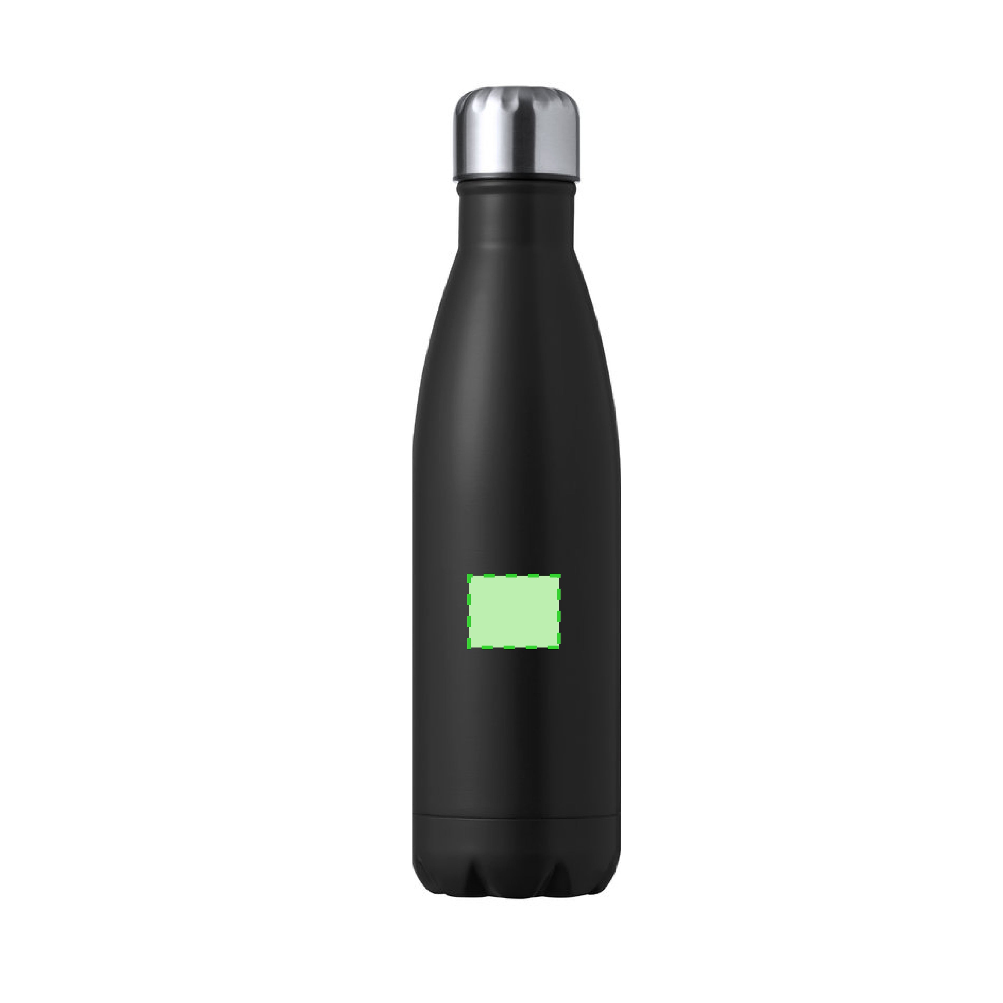 Geïsoleerde fles Liyar rood 1 kleur