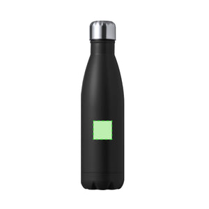 Geïsoleerde fles Liyar zilver Graveren