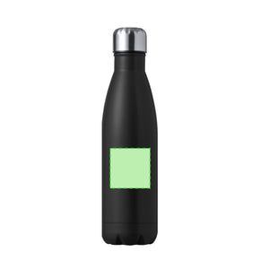 Geïsoleerde fles Liyar zilver onbedrukt