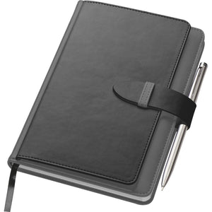 Notitiebookje A5 rood 1 kleur 8511