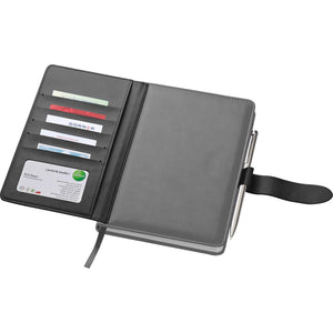 Notitiebookje A5 antraciet 1 kleur 8510