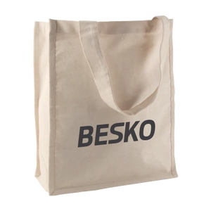 Katoenen Shopper ecru bedrukken
