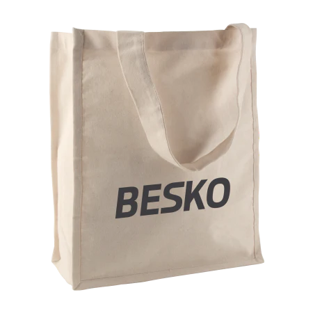 Katoenen Shopper ecru bedrukken