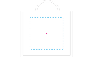 Jute big shopper 240 gr/m2 ecru 2 kleuren 5662