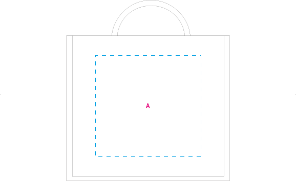 Jute big shopper 240 gr/m2 ecru 2 kleuren 5662