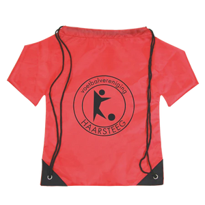 Nylon rugzak T-shirt oranje 1 kleur 8520