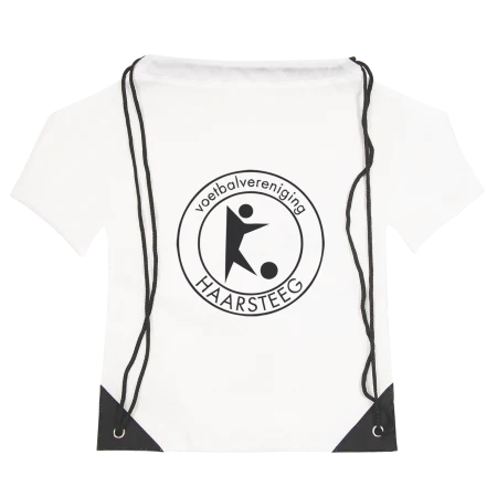 Nylon rugzak T-shirt oranje onbedrukt 8521