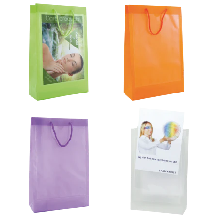 tas met 2 vensters A4 bedrukken