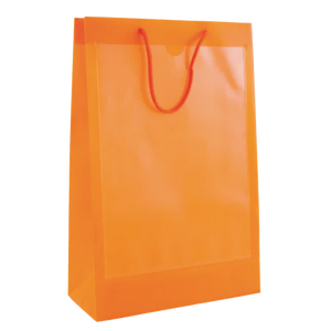 tas met 2 vensters A4 paars Full colour 12327