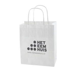 Papieren tas met hengsel bedrukken