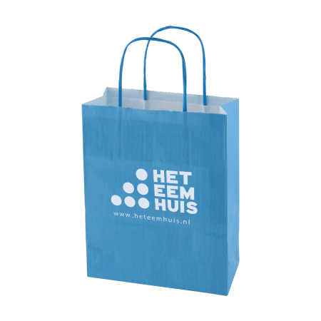Papieren tas gekleurd M bedrukken