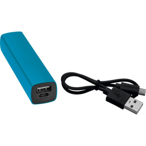 Powerbank 2200 mAh lichtblauw 1 kleur 9605