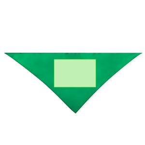 Bandana Wasat groen 1 kleur
