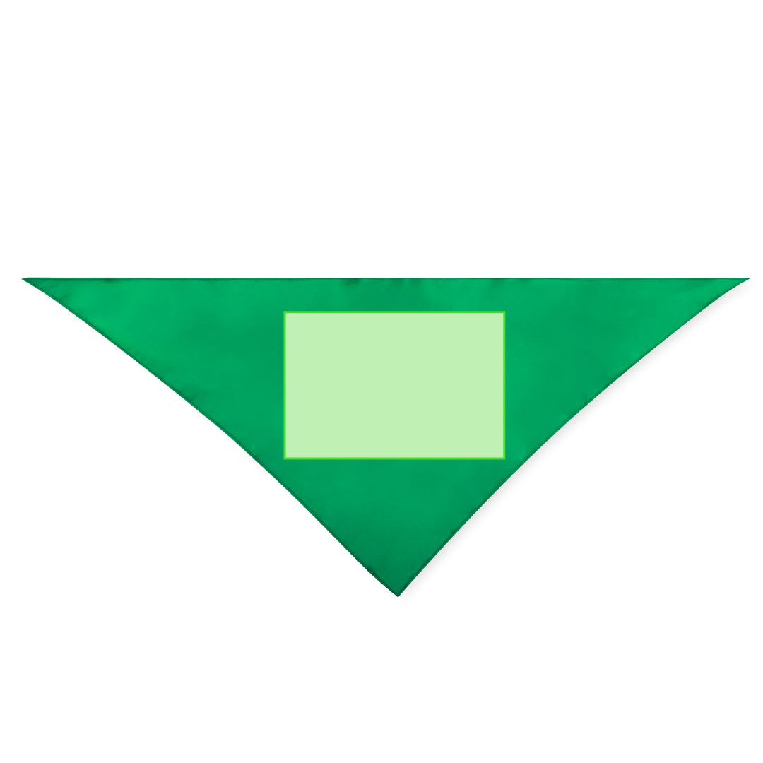 Bandana Wasat groen 1 kleur