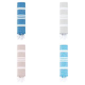 Pareo Harlow blauw onbedrukt 9174