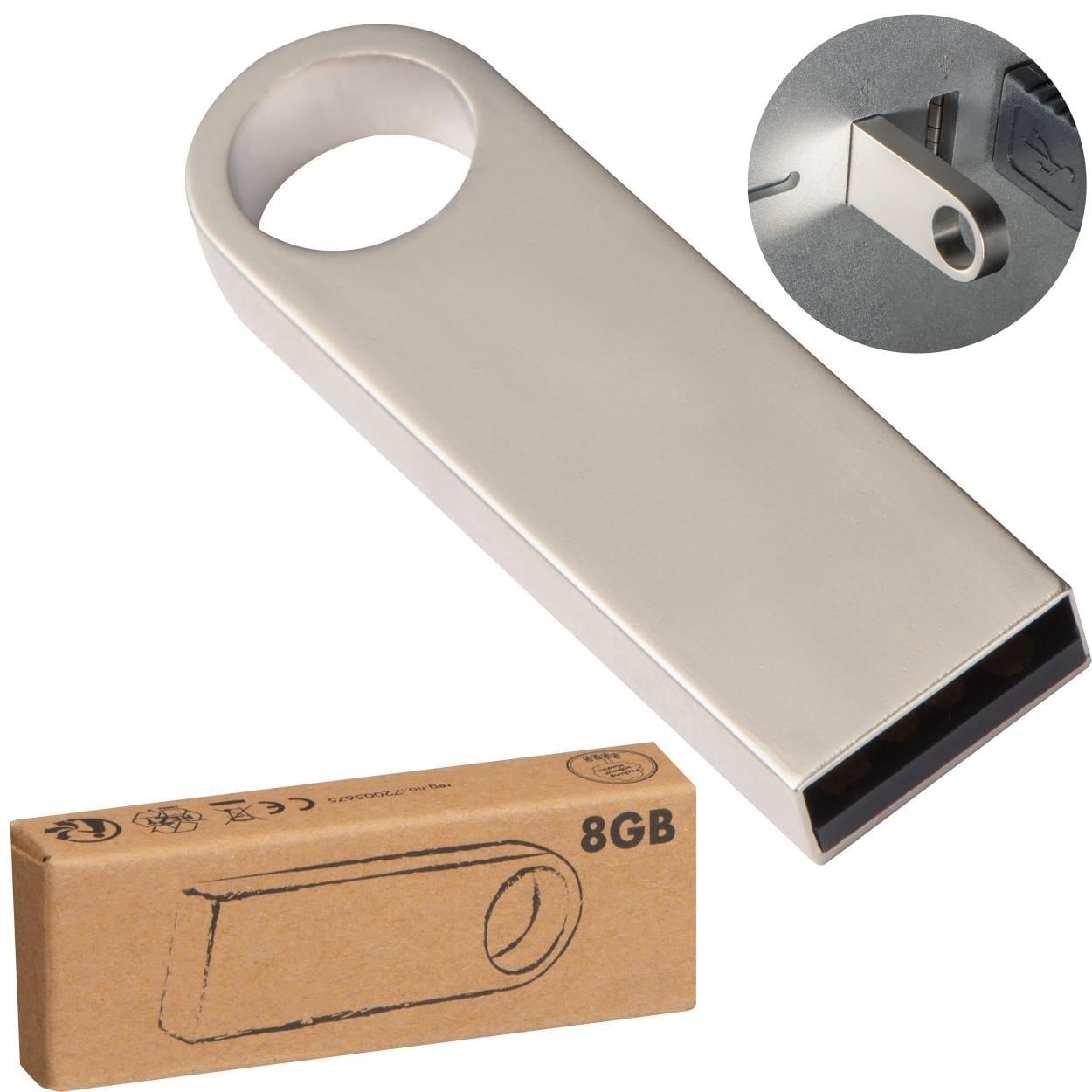 USB metaal 8GB sample