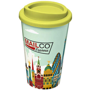 350 ml ge&iuml;soleerde beker lichtgroen Full colour 110