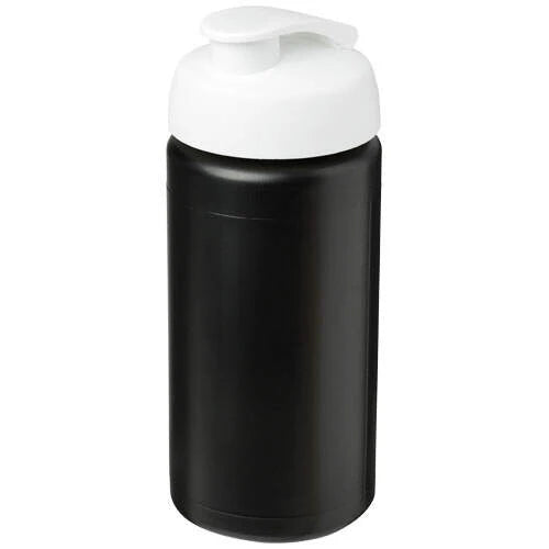 500 ml bidon met flipcap en grip wit 2 kleuren 186