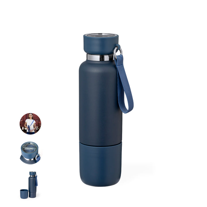 Geïsoleerde fles Flautrok bedrukken