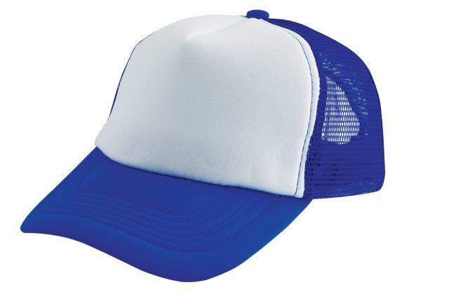 Cap trucker blauw 1 kleur tr 2123