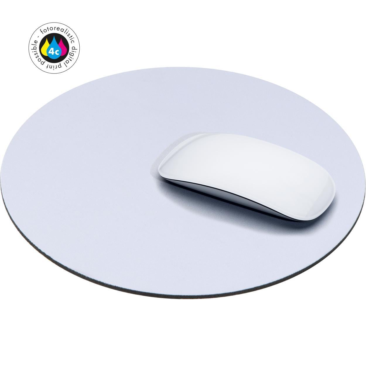 Ronde muismat bedrukken