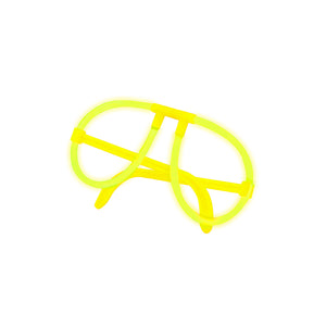Glow Glasses Tobeck groene fluor 1 kleur