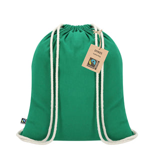Trekkoordtas Dykes Fairtrade bedrukken