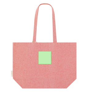 Arpel-tas groen 1 kleur