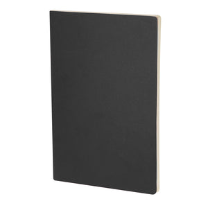 Notitieboek Qeton zwart 1 kleur