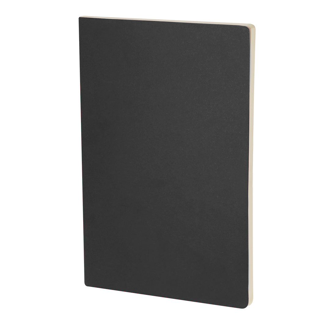 Notitieboek Qeton zwart 1 kleur