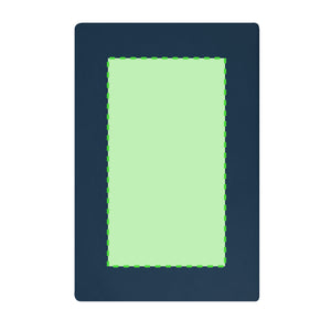 Notitieboek Qeton groen 1 kleur