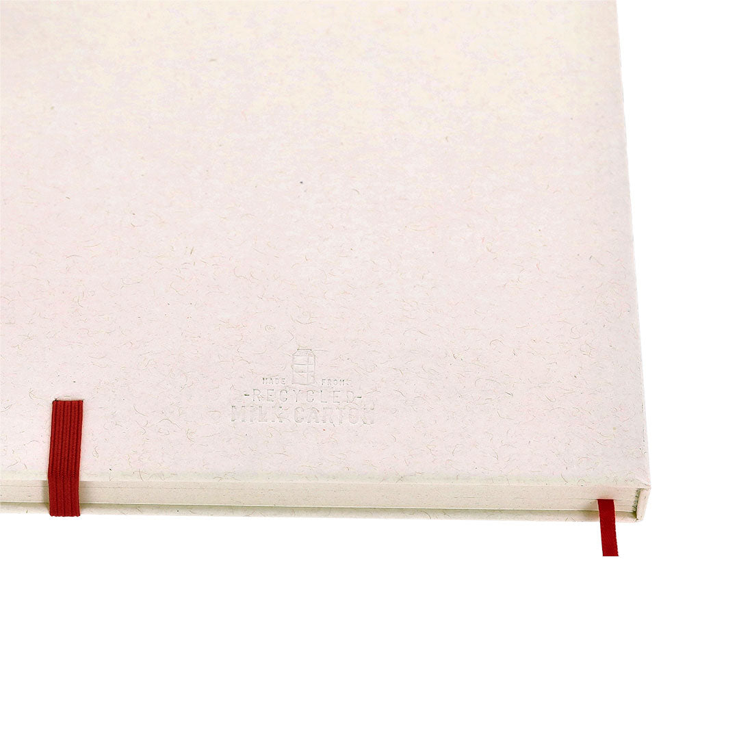 Notitieblok Kejar rood 1 kleur