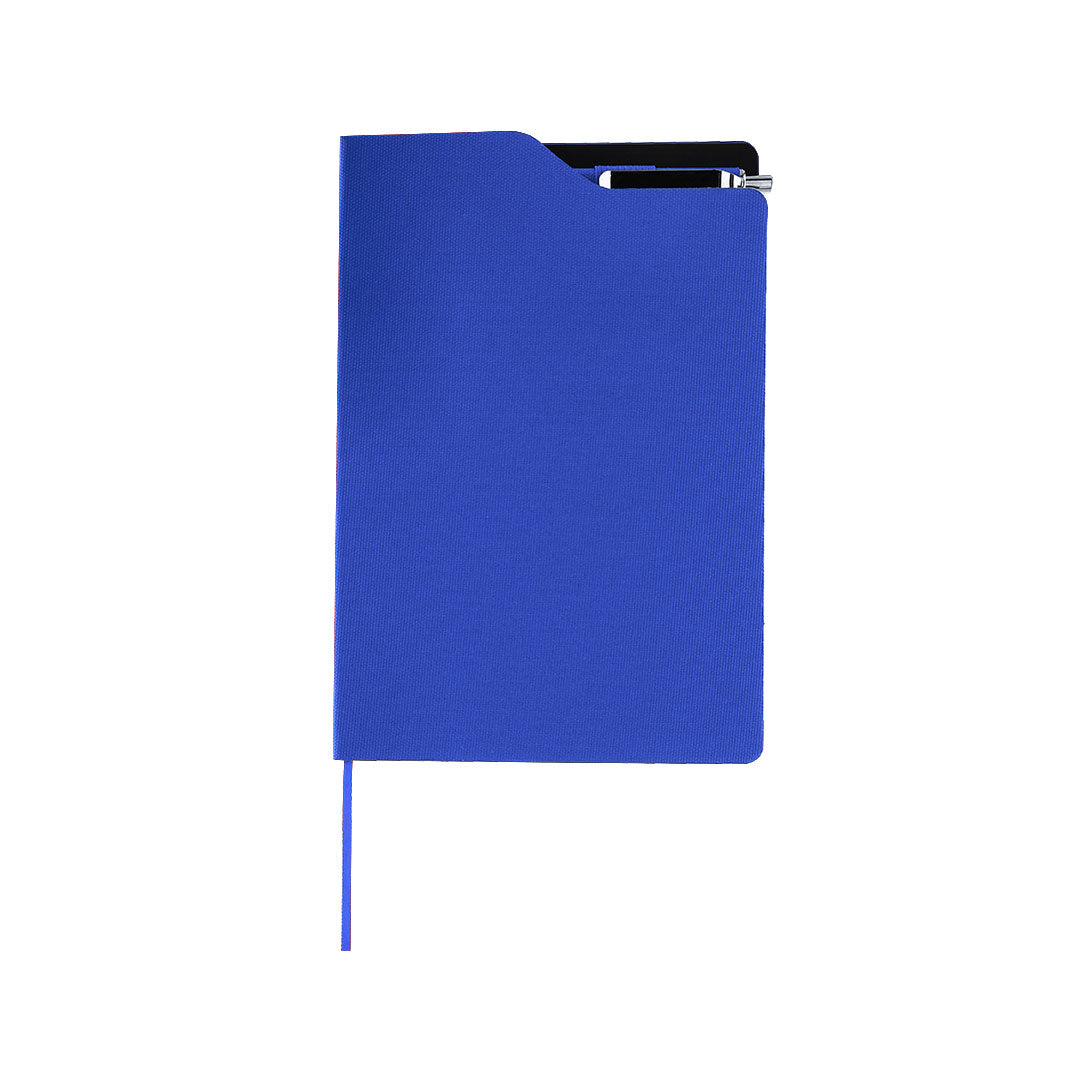 Notitieblok Nuron blauw onbedrukt