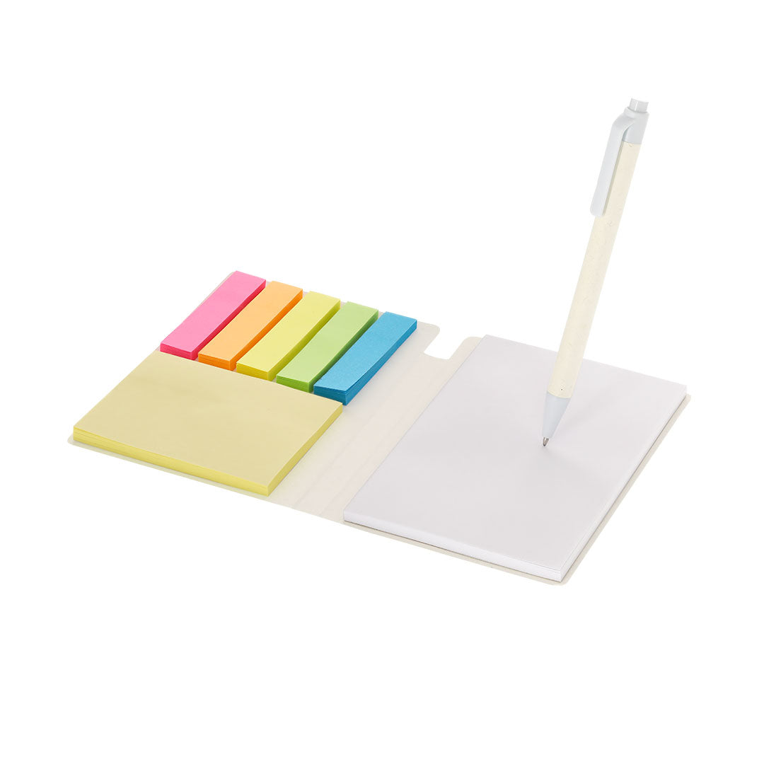 Kladblok Tamar wit 2 kleuren