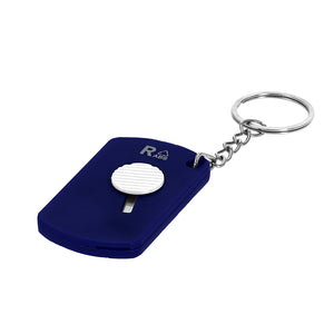 Snijsleutelhanger Darson blauw onbedrukt