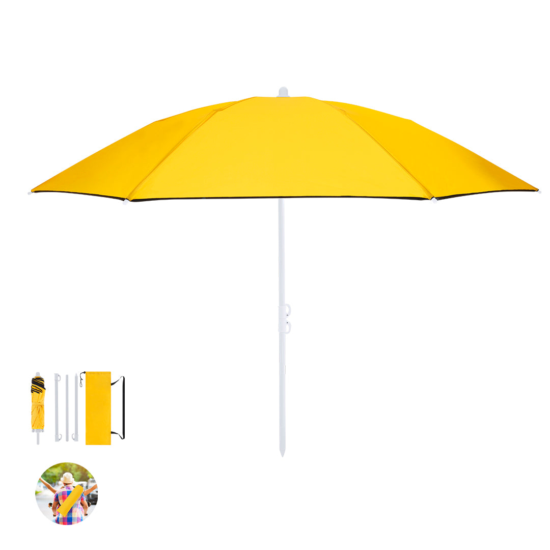 Opvouwbare strandparasol Misarya bedrukken