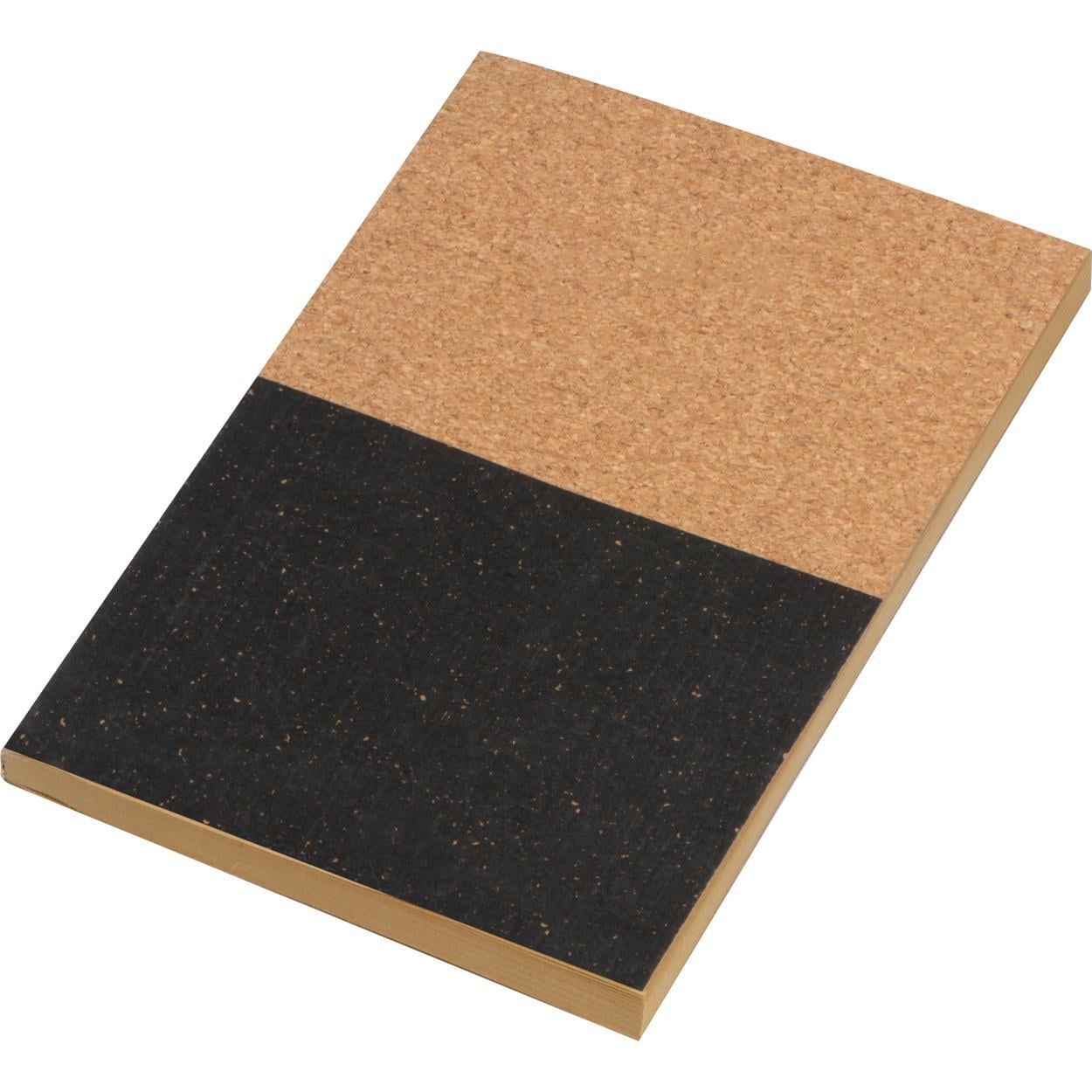A5 notitieboekje kurk sample