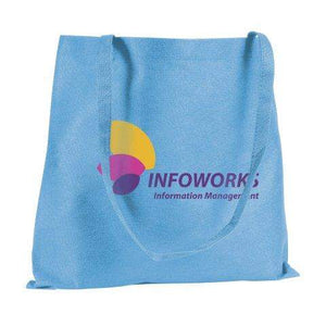 Shopper winkeltas wit onbedrukt 11164