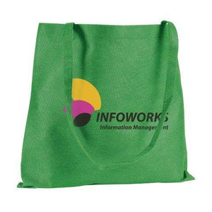 Shopper winkeltas geel 1 kleur 11151