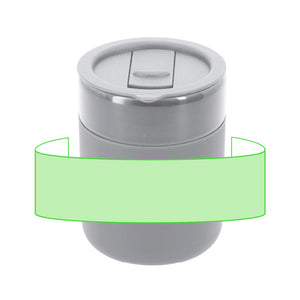 Beker Balmir zwart 1 kleur