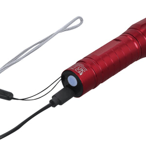 Zaklamp Dilrot zilver 1 kleur