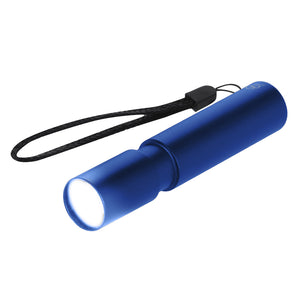 Zaklamp Tortol blauw onbedrukt